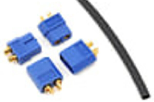 Protek RC PTK-5030  RC 3.5mm "TruCurrent" XT60 Polarized Connectors (2 Male/2 Female)