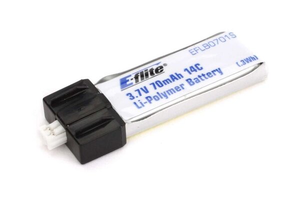 Eflite EFLB0701S  70mAh 1S 3.7V 14C LiPo Battery