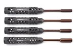 Protek RC PTK-8282   RC "TruTorque SL" 4-Piece Metric Nut Driver Set (5.0, 5.5, 7.0, 8.0mm)