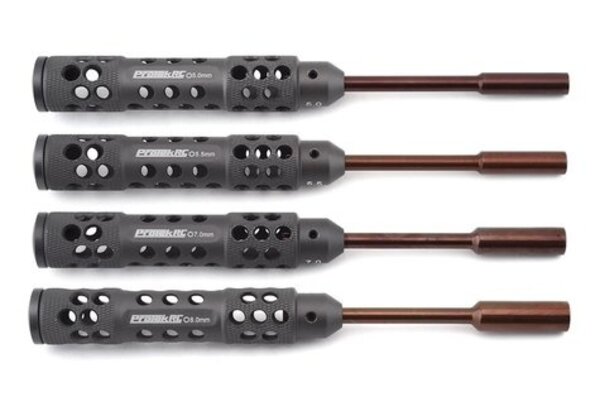 Protek RC PTK-8282   RC "TruTorque SL" 4-Piece Metric Nut Driver Set (5.0, 5.5, 7.0, 8.0mm)