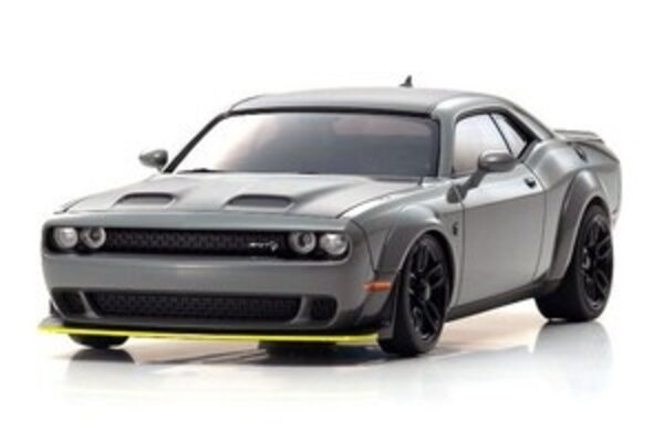Kyosho KYOMZP451G-B ASC Dodge Challenger SRT Hellcat Redeye Destroyer Gray Autoscale Mini-Z Body
