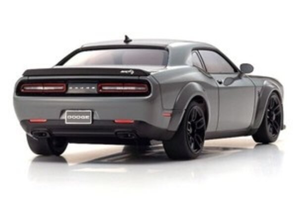 Kyosho KYOMZP451G-B ASC Dodge Challenger SRT Hellcat Redeye Destroyer Gray Autoscale Mini-Z Body