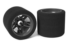 Corally (Team Corally) COR14718-32  Attack Foam Tires - 1/8 SSX-8 - 32 Shore - Rear - 72mm -