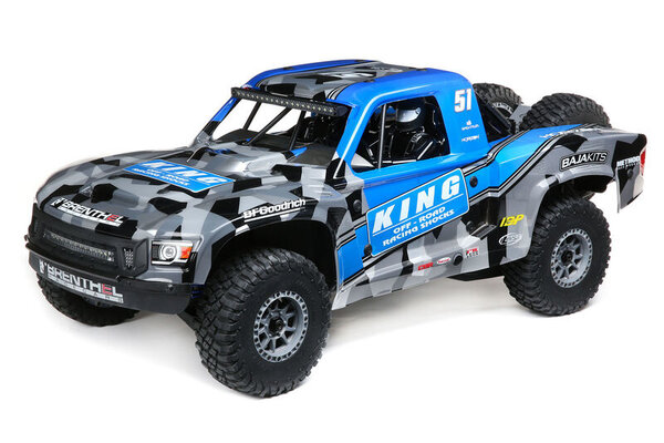 LOSI LOS05021T2 1/6 Super Baja Rey 2.0 4WD Desert Truck Brushless RTR, King Shocks
