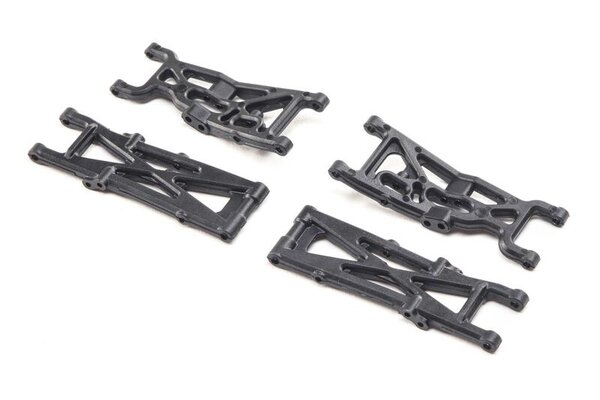 LOSI LOS214003  Suspension Arm Set, Front/Rear: Mini-T 2.0
