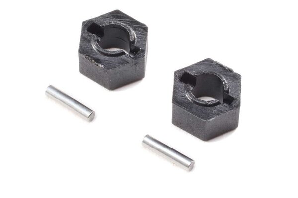 LOSI LOS212011  Wheel Hex, Pin (2): Mini-T 2.0