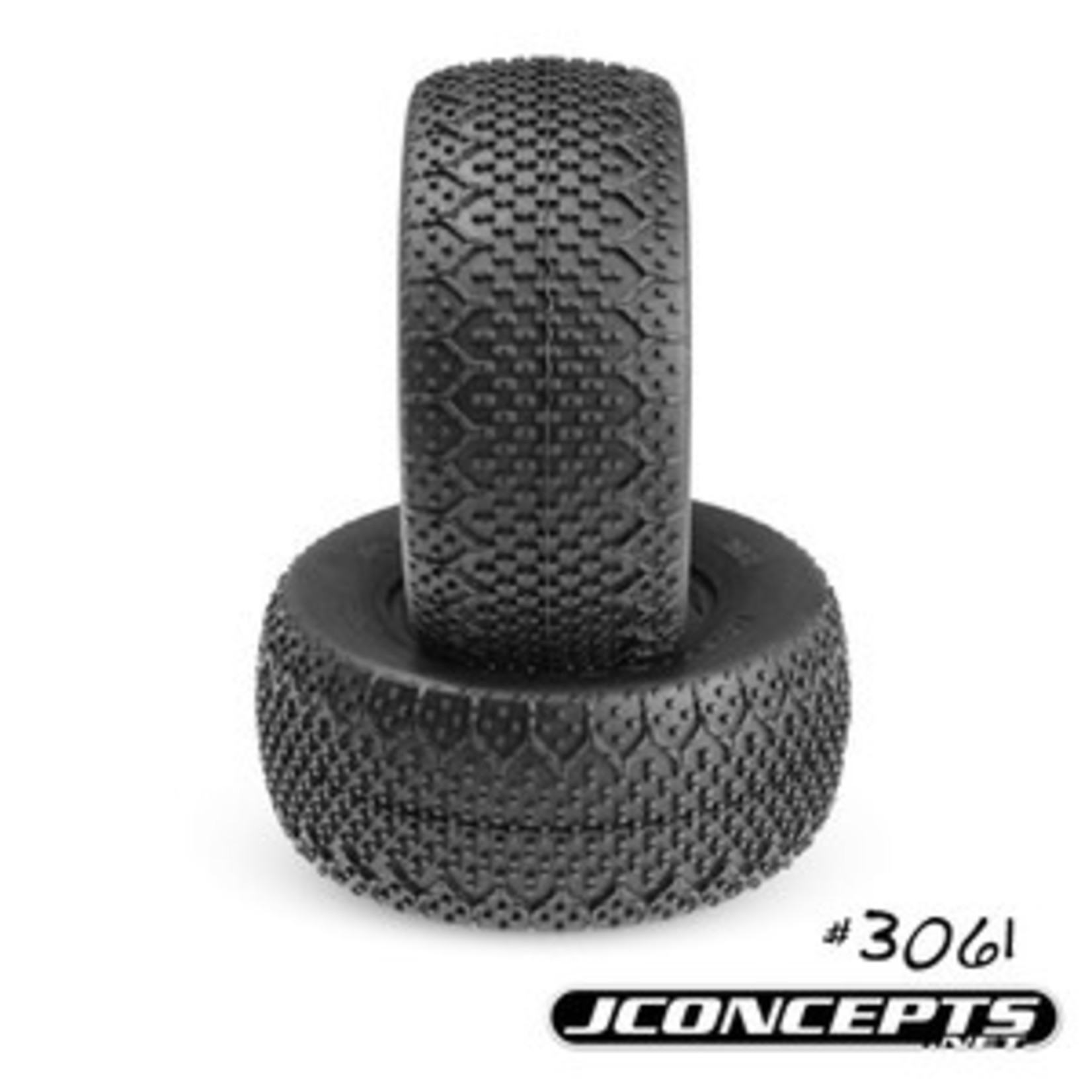 J Concepts JCO306102  3Ds Tires - Green Compound - (Fits SCT 3.0" X 2.2" Wheel)