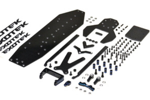 Exotek Racing EXO1985   Traxxas Slash Carbon Front Tower (Short)