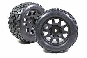 Powerhobby PHBPHT3275ARRMA  Scorpion XL Belted Tires Viper Wheels Arrma Kraton Outcast 8S