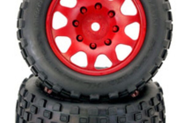 Powerhobby PHBPHT3275ARRMARED  Scorpion XL Belted Tires Viper Wheels Arrma Kraton Outcast 8S