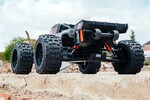 ARRMA ARA5210  1/5 OUTCAST 4WD EXtreme Bash Roller Stunt Truck, Black