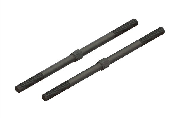 ARRMA ARA340156  Steel Turnbuckle M6x130mm (Black) (2)
