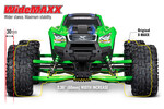 Traxxas 7895 Suspension kit, X-Maxx® WideMaxx®, black (includes front & rear suspension arms, front toe links, driveshafts, shock springs)
