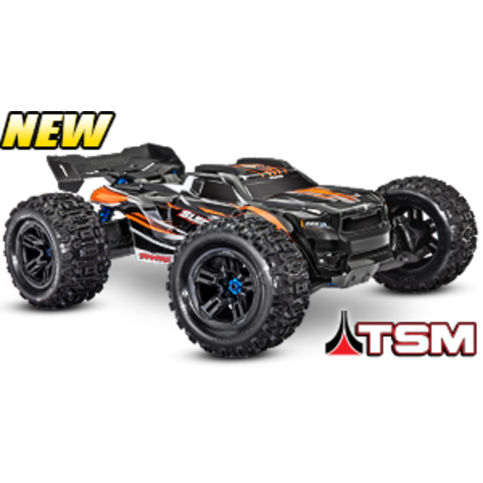Traxxas 95076-4-GRN Sledge™:  1/8 Scale 4WD Brushless Electric Monster Truck with TQi 2.4GHz Traxxas Link™ Enabled Radio System and Traxxas Stability Management (TSM)®