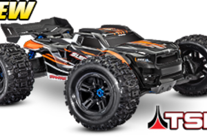 Traxxas 95076-4-GRN Sledge™:  1/8 Scale 4WD Brushless Electric Monster Truck with TQi 2.4GHz Traxxas Link™ Enabled Radio System and Traxxas Stability Management (TSM)®