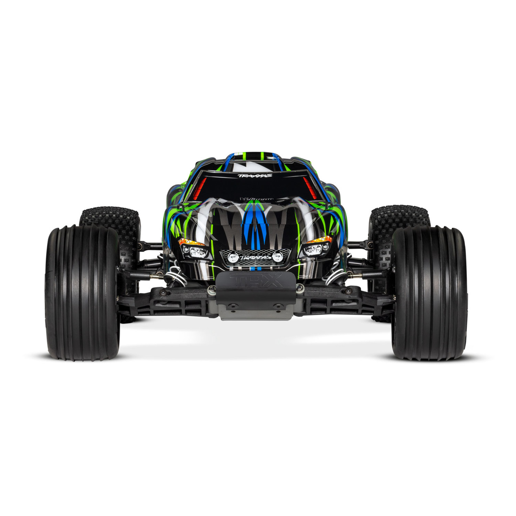 Traxxas 37076-74-GRN Rustler® VXL:  1/10 Scale Stadium Truck with TQi™ Traxxas Link™ Enabled 2.4GHz Radio System & Traxxas Stability Management (TSM)®
