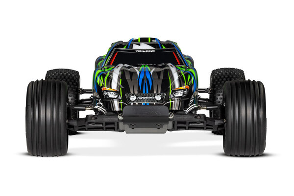 Traxxas 37076-74-GRN Rustler® VXL:  1/10 Scale Stadium Truck with TQi™ Traxxas Link™ Enabled 2.4GHz Radio System & Traxxas Stability Management (TSM)®