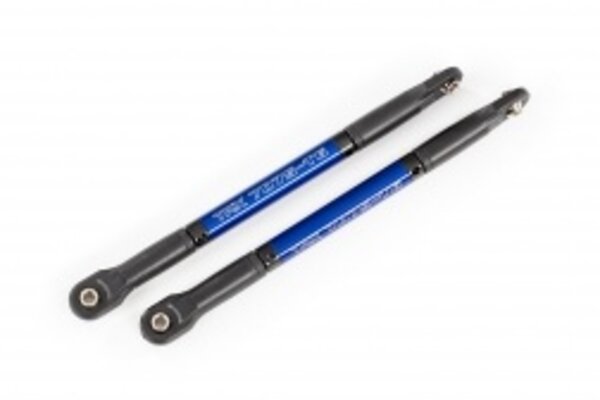 Traxxas 8619X Push rods, aluminum (blue-anodized), heavy duty (2) (assembled with rod ends and threaded inserts)