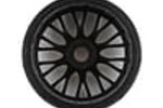 GRP TYRES GRPGTX03-XB1 GRP GT - TO3 Revo Belted Pre-Mounted 1/8 Buggy Tires (Black) (2) (XB1) w/FLEX Wheel