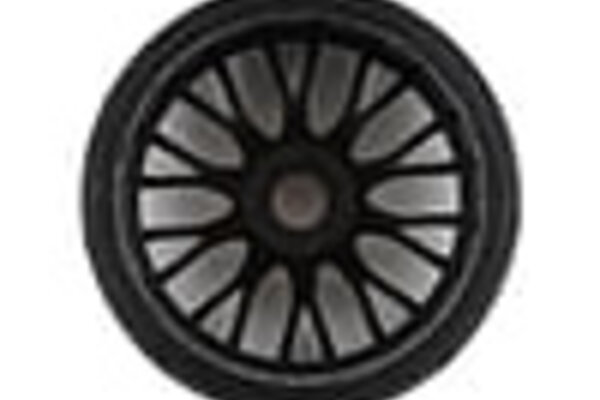 GRP TYRES GRPGTX03-XB1 GRP GT - TO3 Revo Belted Pre-Mounted 1/8 Buggy Tires (Black) (2) (XB1) w/FLEX Wheel