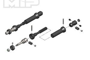 MIP - Moore's Ideal Products MIP18150  MIP X-DUTY, CVD Drive Kit, Front, 87mm to 112mm