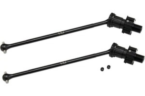 Hot Racing HRAXMX288CE  Steel HD CV Drive Shafts Axles w/ Aluminum Hex, for X-Maxx