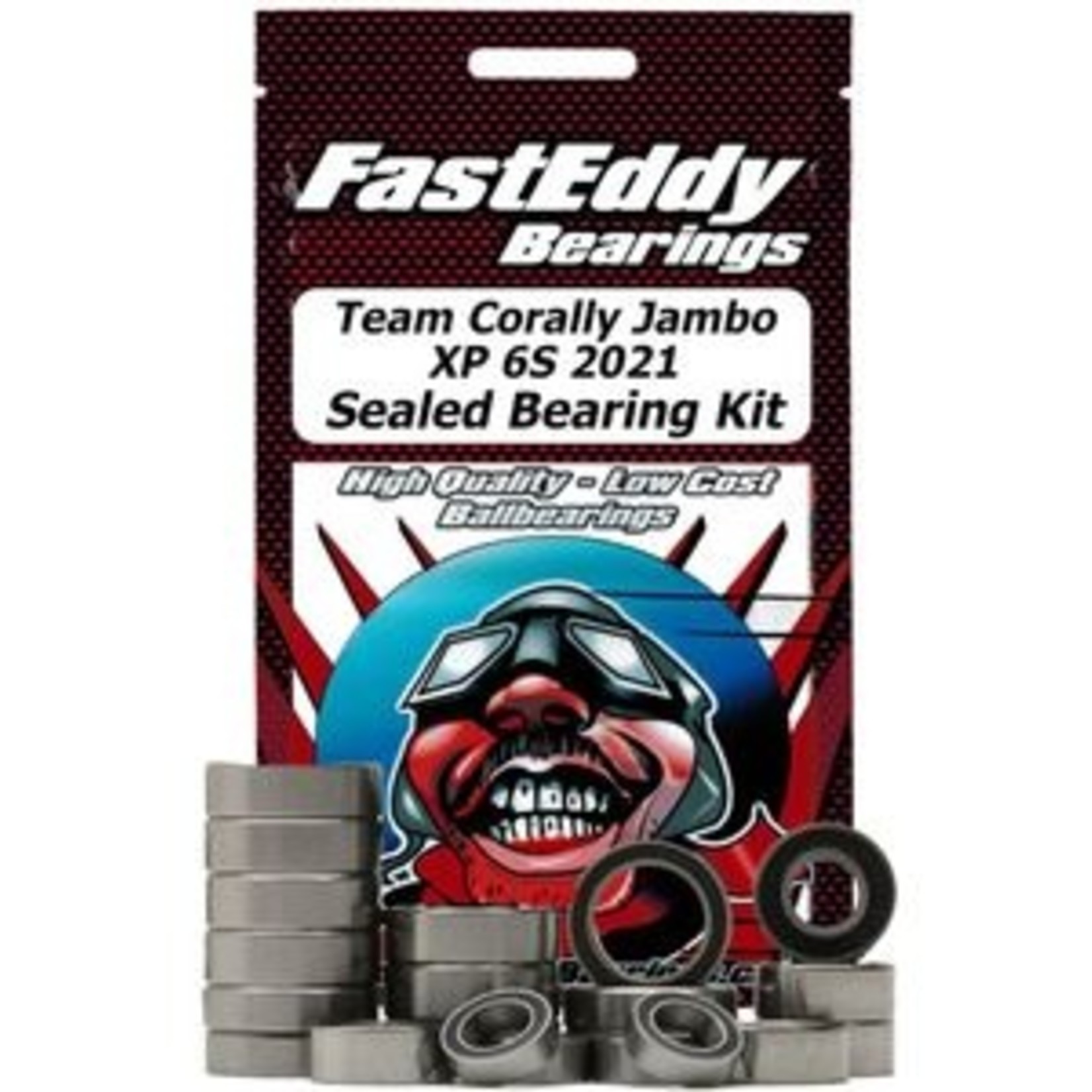 Team FastEddy TFE6665  Team Corally Jambo XP 6S 2021 Sealed Bearing Kit