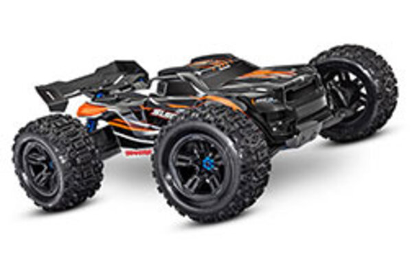 Traxxas 95076-4-RED Sledge™:  1/8 Scale 4WD Brushless Electric Monster Truck with TQi 2.4GHz Traxxas Link™ Enabled Radio System and Traxxas Stability Management (TSM)®