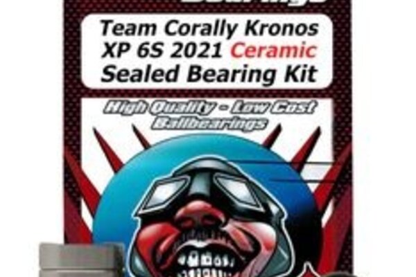 Team FastEddy Team Corally Kronos XP 6S 2021 Ceramic Sealed Bearing Kit