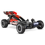 Traxxas 24054-61-RBLK Bandit®: 1/10 Scale Off-Road Buggy with TQ™ 2.4GHz radio system and LED lights