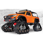 Traxxas 82034-4-BLUE TRX-4® with Deep-Terrain Traxx®:  4WD Electric Truck with TQ™ 2.4GHz Radio System