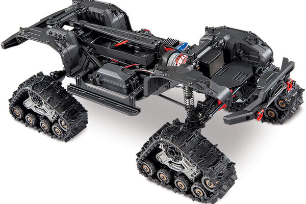 Traxxas 82034-4-BLUE TRX-4® with Deep-Terrain Traxx®:  4WD Electric Truck with TQ™ 2.4GHz Radio System
