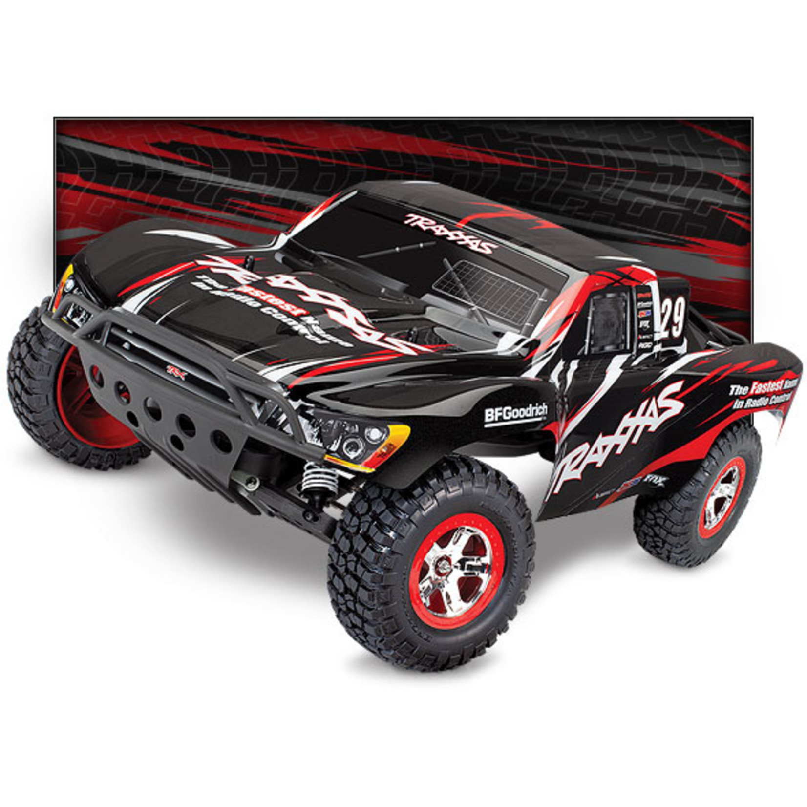 Traxxas 58034-1-BLK Slash: 1/10-Scale 2WD Short Course Racing Truck with TQ™ 2.4GHz radio system