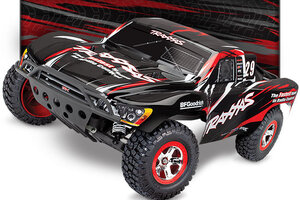 Traxxas 58034-1-BLK Slash: 1/10-Scale 2WD Short Course Racing Truck with TQ™ 2.4GHz radio system