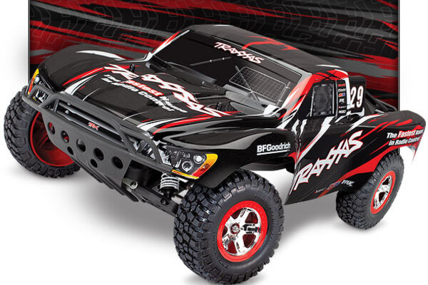 Traxxas 58034-1-BLK Slash: 1/10-Scale 2WD Short Course Racing Truck with TQ™ 2.4GHz radio system