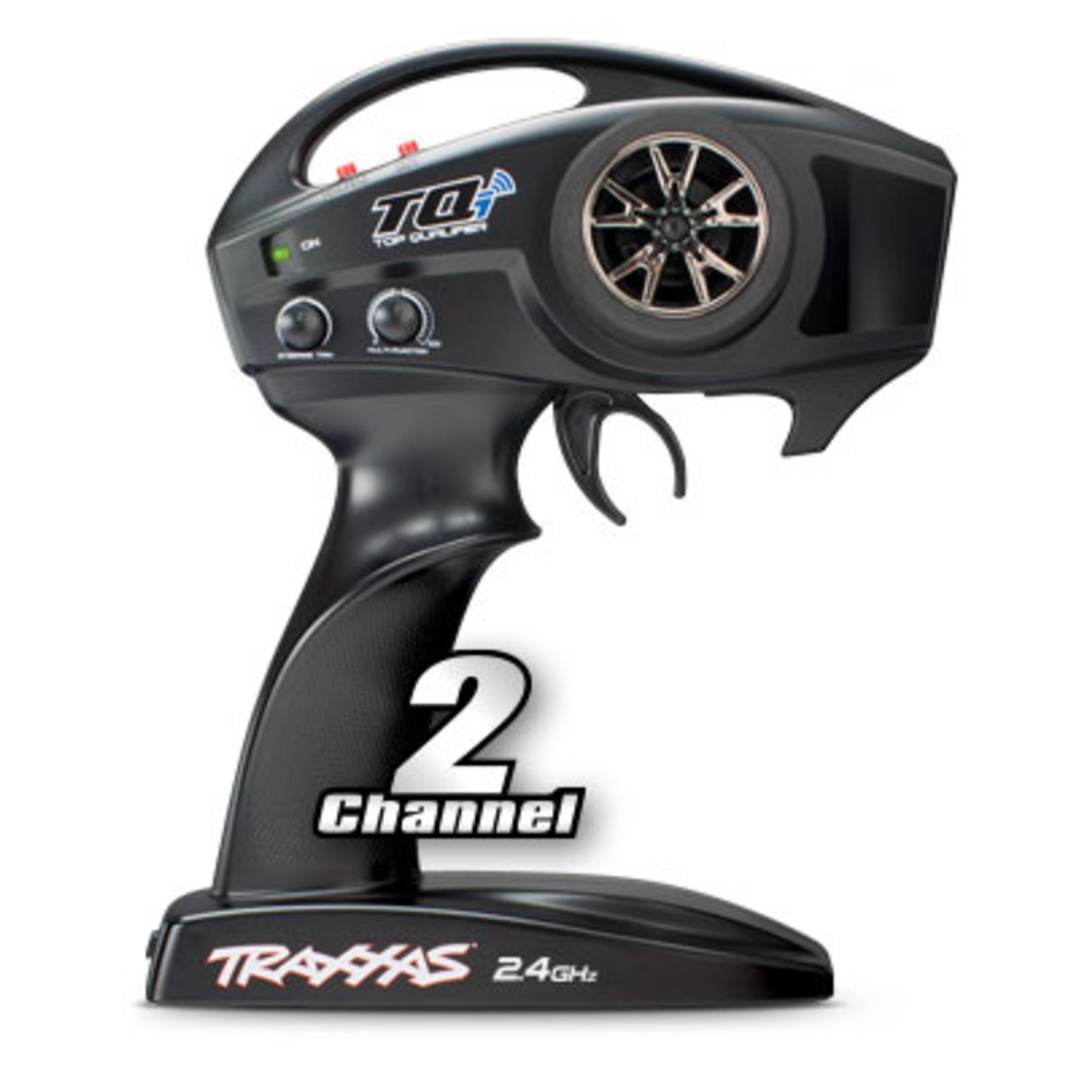 Traxxas 6509R  TQi 2.4 GHz High Output radio system, 2-channel, Traxxas Link™ enabled, TSM (2-ch transmitter, 5-ch micro receiver)
