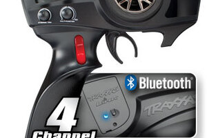 Traxxas 6507R  TQi 2.4 GHz High Output radio system, 4-channel with Traxxas Link™ Wireless Module, TSM (4-ch transmitter, 5-ch micro receiver)