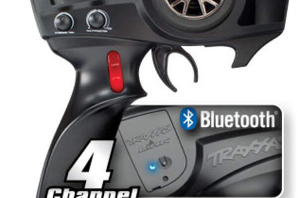 Traxxas 6507R  TQi 2.4 GHz High Output radio system, 4-channel with Traxxas Link™ Wireless Module, TSM (4-ch transmitter, 5-ch micro receiver)