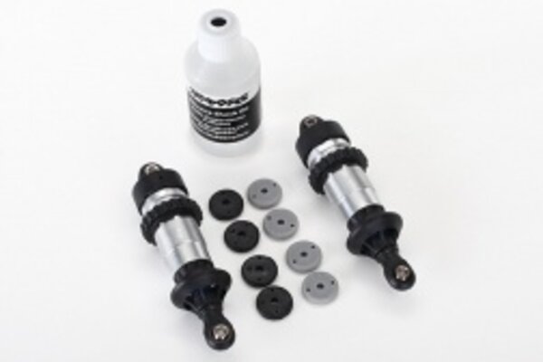 Traxxas 5460 Shocks, GTR aluminum (assembled) (2) (without springs)