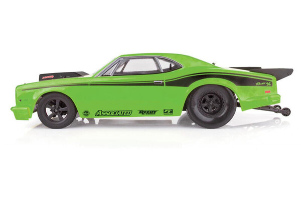 Team Associated ASC70026 DR10 Drag Race Car, 1/10 Brushless 2WD RTR, Green