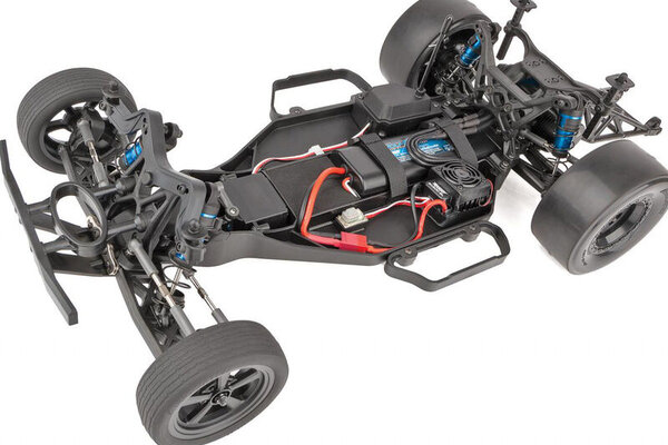 Team Associated ASC70026 DR10 Drag Race Car, 1/10 Brushless 2WD RTR, Green