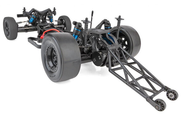 Team Associated ASC70026 DR10 Drag Race Car, 1/10 Brushless 2WD RTR, Green