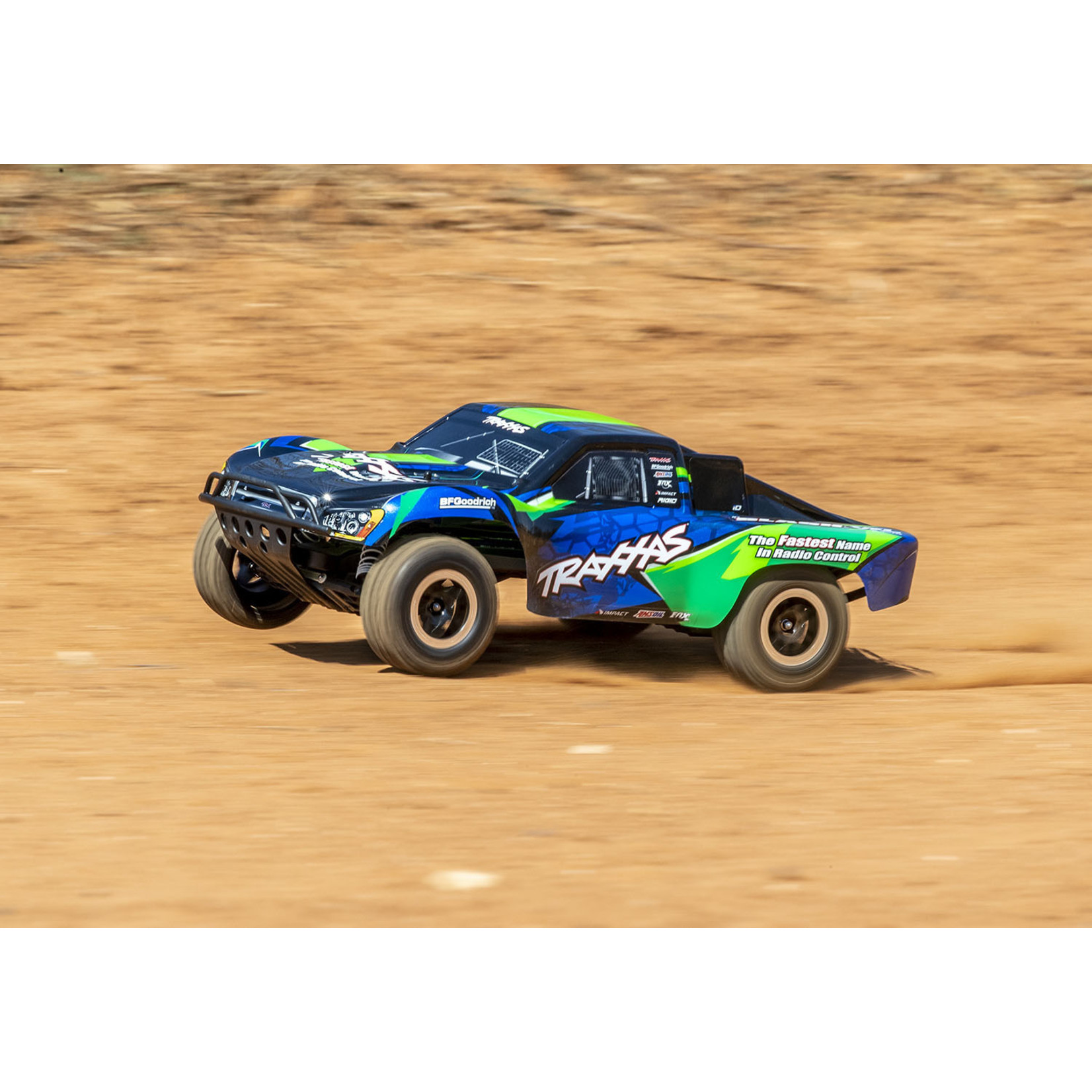 Traxxas 58076-74-GRN Slash VXL:  1/10 Scale 2WD Short Course Racing Truck with TQi™ Traxxas Link™ Enabled 2.4GHz Radio System & Traxxas Stability Management (TSM)®