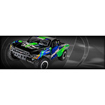 Traxxas 58076-74-GRN Slash VXL:  1/10 Scale 2WD Short Course Racing Truck with TQi™ Traxxas Link™ Enabled 2.4GHz Radio System & Traxxas Stability Management (TSM)®