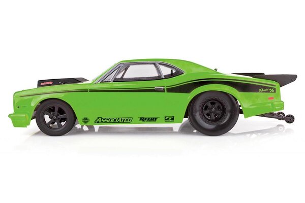 Team Associated ASC70026C DR10 RTR Brushless Drag Race Car Combo (Green) w/2.4GHz Radio, DVC, Battery & Charger
