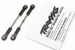 Traxxas 2445 Turnbuckles, toe link, 55mm (75mm center to center) (2) (assembled with rod ends and hollow balls)