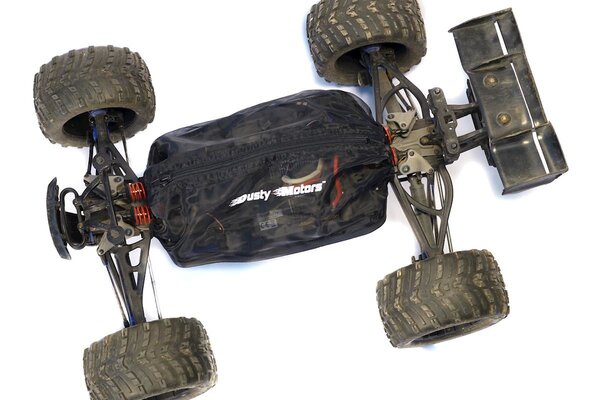 Dusty Motors DTY-UNI0101 Dusty Motors Arrma Kraton 8S Universal Adjustable Protection Cover (Black) (5XL)
