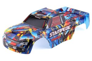 Traxxas 3648 Body, Stampede®, Rock n' Roll (painted, decals applied)