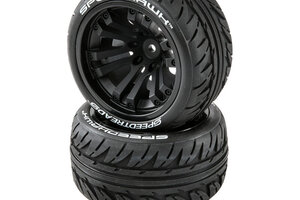 DURATRAX SPEEDTREADS Speedhawk 1/10 ST/MT Tires MNTD (2)