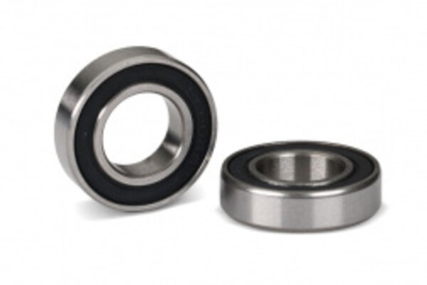 Traxxas 4889X Ball bearings, black rubber sealed (10x19x5mm) (2)
